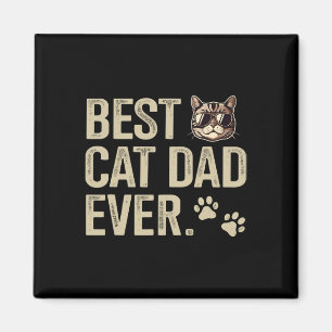 Cat Vater je zum Vatertag Geburtstag Weihnachten 1 Magnet