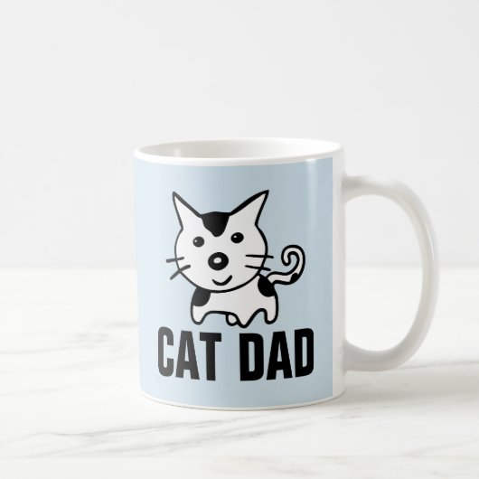 CAT-VATER KAFFEE-MUGS KAFFEETASSE (Rechts)