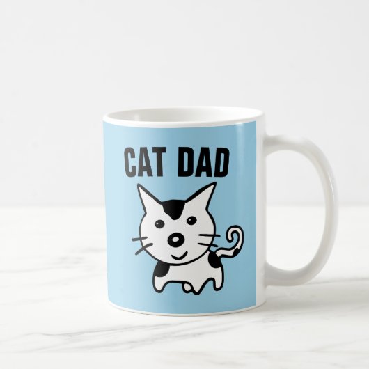 CAT-VATER KAFFEE-MUGS KAFFEETASSE (Rechts)