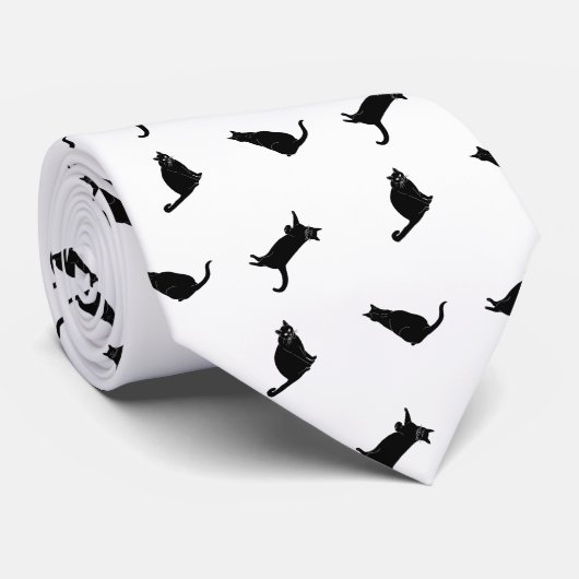 Cat Vater Krawatte (Gerollt)