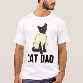 Cat Vater Langärmelige T - Shirt (Vorderseite)