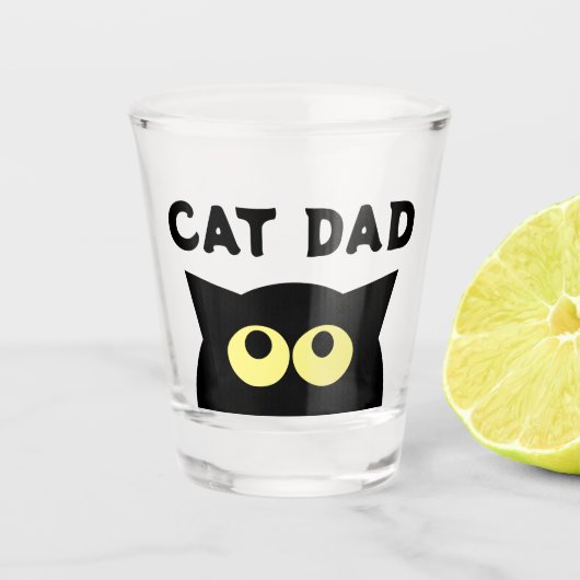 Cat Vater lustiges Foto Glas Geschenk für Katzenli (Vorderseite)