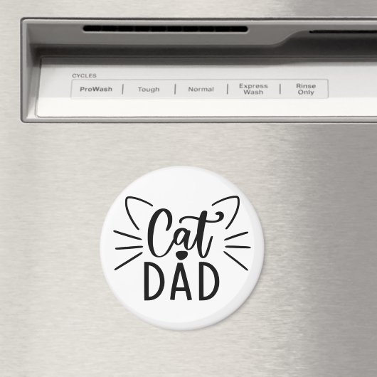 Cat Vater Magnet (In Situ (Geschirrspüler))