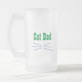 Cat Vater Mattglas Bierglas (Links)