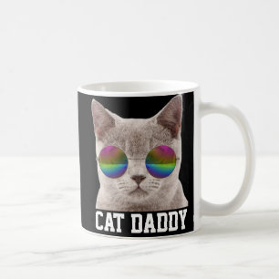 CAT-VATER MEHRFARBIGE SCHNELLEN, GRAU CAT KAFFEETASSE
