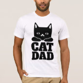 CAT VATER MENS T - SHIRT (Vorderseite)