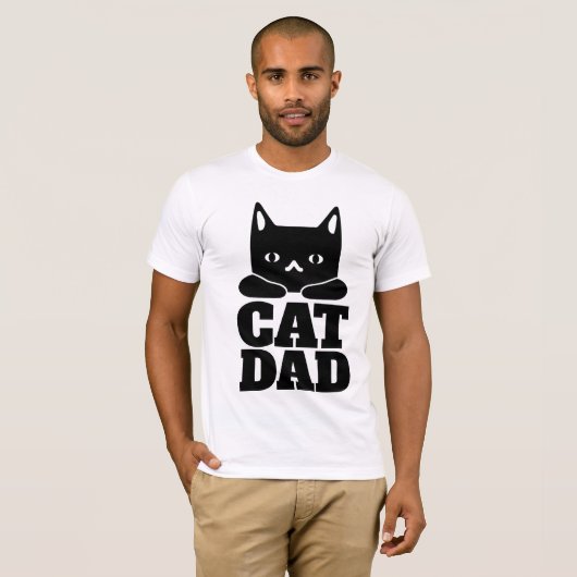 CAT VATER MENS T - SHIRT (Vorne ganz)