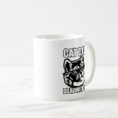 Cat Vater mit It Heavy Breathing Cat Kaffeetasse (VorderseiteRechts)