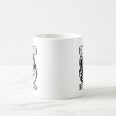 Cat Vater mit It Heavy Breathing Cat Kaffeetasse (Mittel)