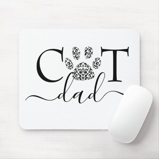 Cat Vater Mousepad (Mit Mouse)