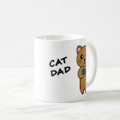 CAT-VATER Personalisiert Kaffeetasse (VorderseiteRechts)