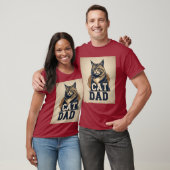 Cat Vater Pride - Raubzüge Felinenkunst T-Shirt (Unisex)