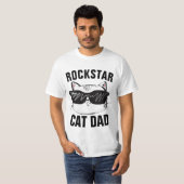 CAT VATER ROCKSTAR T - SHIRT (Vorne ganz)
