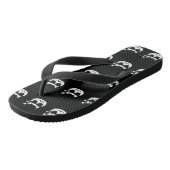 CAT-VATER SCHWARZE SLIPPER BADESANDALEN (Schrägansicht)