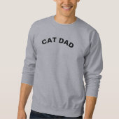 CAT-VATER-SWEATSHIRT SWEATSHIRT (Vorderseite)
