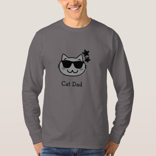 CAT VATER T - SHIRT (Vorderseite)