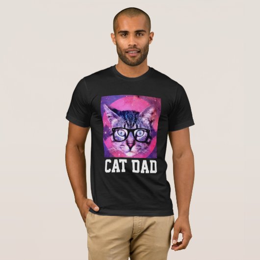 CAT-VATER-T - SHIRT (Vorne ganz)