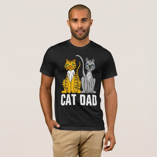 CAT-VATER-T - SHIRT (Vorne ganz)
