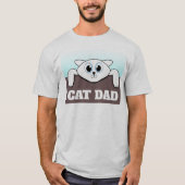 CAT-VATER T - Shirt für Männer (Vorderseite)