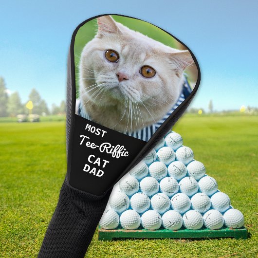 CAT-VATER-T-Shirt-Riffic-Foto für den meisten Golf Headcover