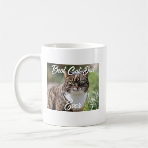 Cat Vater Tasse - Benutzerdefiniertes Foto und Nam