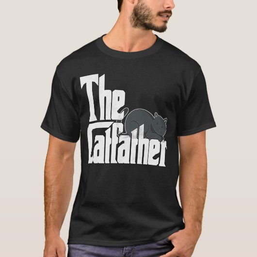 Cat Vater The CatVater Crazy Cat Father Kitty Dadd T-Shirt (Vorderseite)