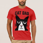 Cat-VATER Tuxedo-Katze T - Shirts, PandaKitty T-Shirt (Vorderseite)