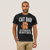 CAT-VATER VIEL COOLER MENÜ-T - SHIRT (Vorne ganz)
