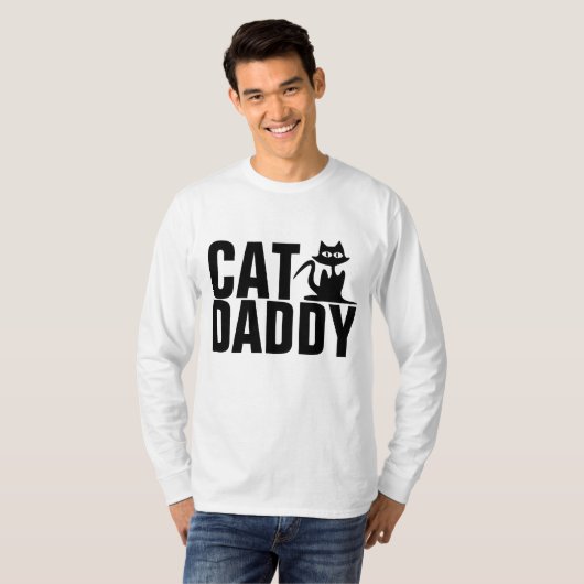 Cat-VATI, lustige Katzen-Vater-T - Shirts (Vorne ganz)