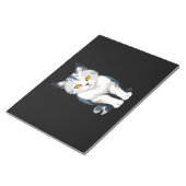 Cat Vector Art mit lebhaften Farben Notizblock (angewinkelt)