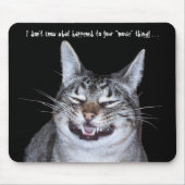 Cat "Vermisst Mouse" Mousepad (Vorne)