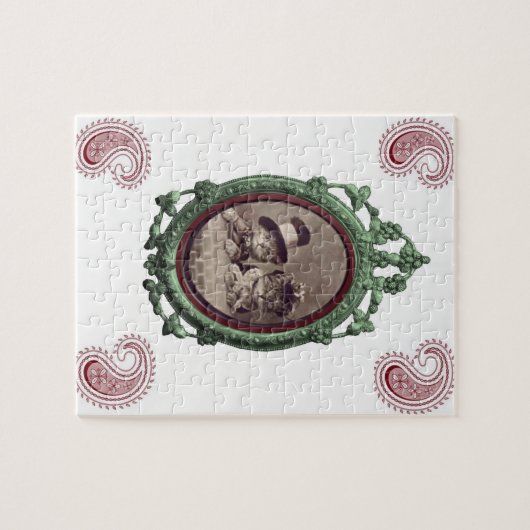 Cat Vintag Jigsaw Puzzle (Horizontal)