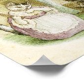 Cat Vintage Poster (Ecke)