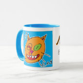 Cat von Eli Coffee Tasse (Vorderseite Links)