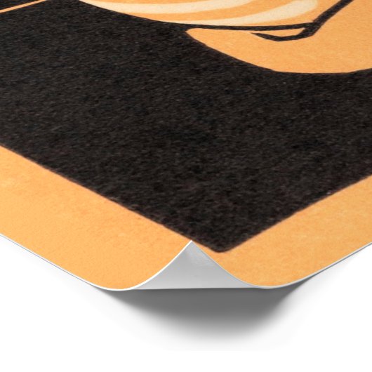 Cat von Julie de Graag Poster (Ecke)