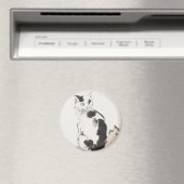 Cat (von Xu Beihong) Magnet (In Situ (Geschirrspüler))
