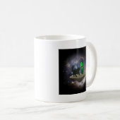 Cat vs Cucumber Kaffeetasse (VorderseiteRechts)