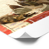 Cat Vs Lantern City Poster (Ecke)