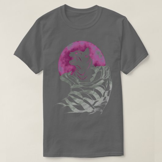 Cat vs tiger T-Shirt (Design vorne)