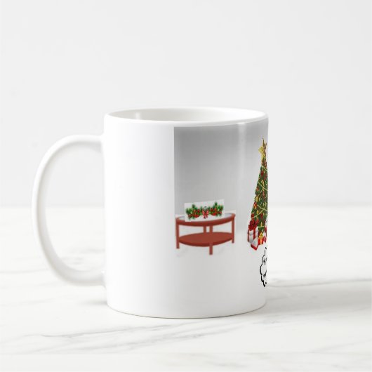 Cat vs. Tree Tasse (Links)