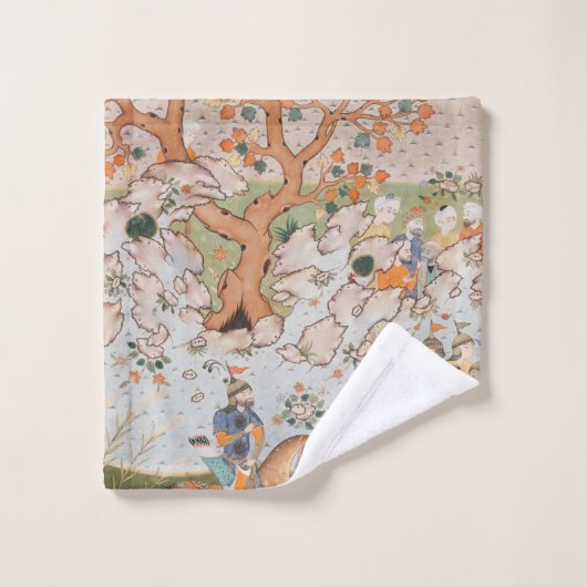 Cat walk  badhandtuch set (Waschlappen)