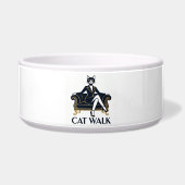 CAT WALK – Chic Cats Collection Napf (Vorderseite)