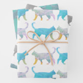 Cat Walk Geschenkpapier Set (Beispiel)