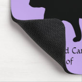 Cat Walk Silhouette: Mousepad (Ecke)