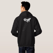 Cat_Walking Hoodie (Schwarz voll)