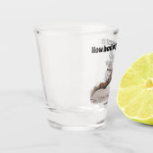 Cat Warrior Beach Volleyball Fantasy Shot Glass Schnapsglas (Links)