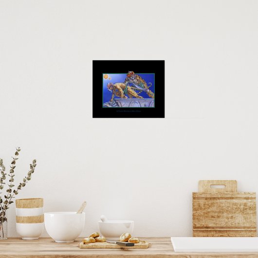 Cat Warriors Poster (Küche)