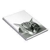 Cat Watching Notizblock (Rechte Seite)