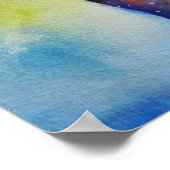 Cat Watercolor Art, Value Poster Paper (m (Ecke)