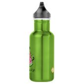 Cat Watermelon Kids Funny Niedlich Edelstahlflasche (Rechts)